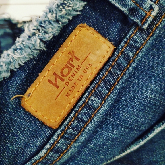 Hart Lace Up Flare Denim Size 26 - Picture 7 of 8